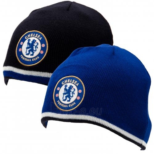 Chelsea F.C. išverčiama dvipusė žieminė kepurė paveikslėlis 6 iš 6