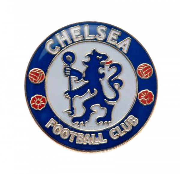 Chelsea F.C. prisegamas logotipo formos ženklelis paveikslėlis 1 iš 3