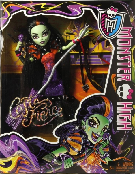 CHW92 Mattel Monster High Lėlė Casta Fierce paveikslėlis 1 iš 3