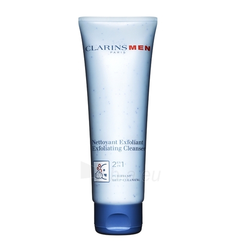 Clarins Men Exfoliating Cleanser 2in1 Cosmetic 125ml (without box) paveikslėlis 1 iš 1
