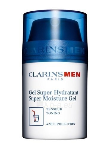 Clarins Men Super Moisture Gel Cosmetic 50ml (testeris) paveikslėlis 2 iš 2