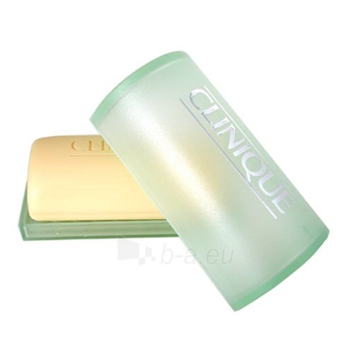 Clinique Facial Soap-Extra-Mild With Dish Cosmetic 100g (without box) paveikslėlis 1 iš 1