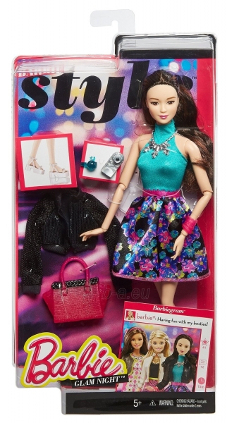CLL36 / CLL33 Barbie Style Glam Doll with Flower Skirt Dress paveikslėlis 1 iš 4