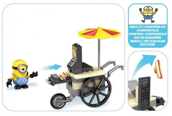 Konstruktorius Mega Bloks Minions Flying Hot Dogs CNF51 / CNF50 paveikslėlis 2 iš 3
