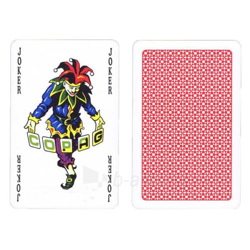 Copag Bridge Regular kortos (Raudonos) paveikslėlis 1 iš 5