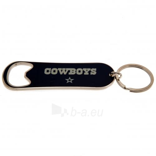 Dallas Cowboys butelio atidarytuvas - raktų pakabukas paveikslėlis 2 iš 4