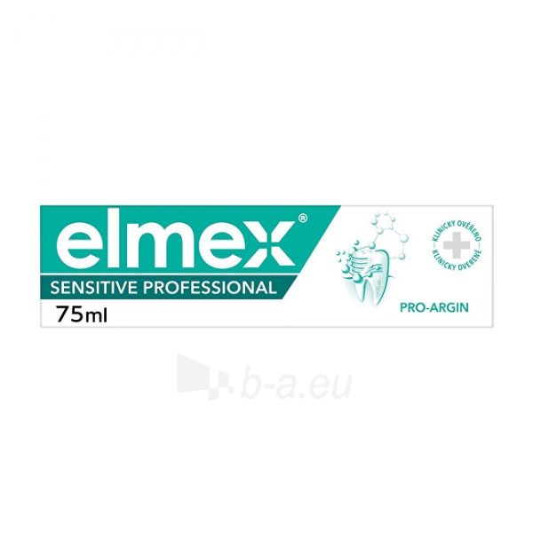 Dantų pasta Elmex Sensitive Professional 75 ml paveikslėlis 9 iš 10