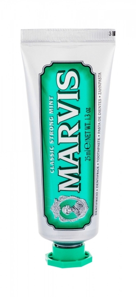 Dantų pasta Marvis Toothpaste Classic Strong Mint Cosmetic 25ml paveikslėlis 1 iš 1