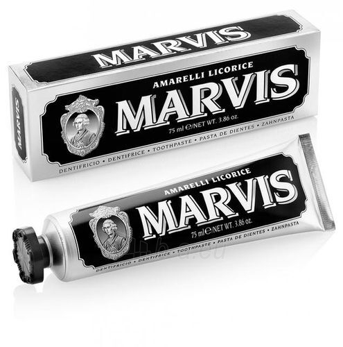 Dantų pasta Marvis Toothpaste mint liquorice (Amarelli Licorice Toothpaste) 85 ml paveikslėlis 1 iš 1