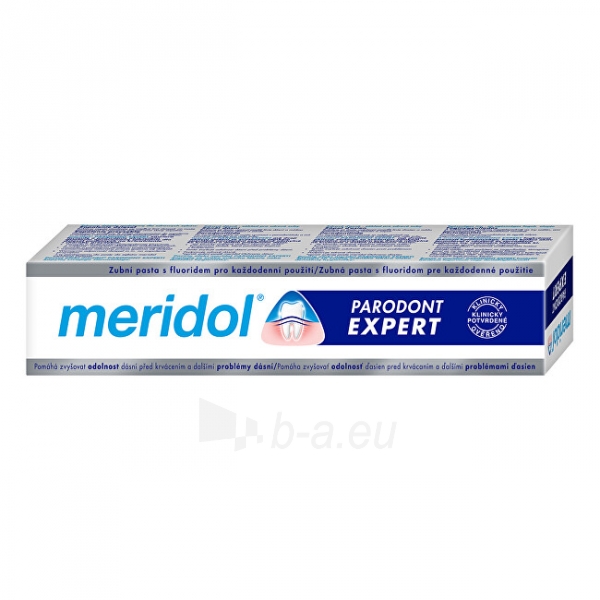 Dantų pasta Meridol Toothpaste against bleeding gums and periodontitis Paradont Expert 75 ml paveikslėlis 1 iš 2