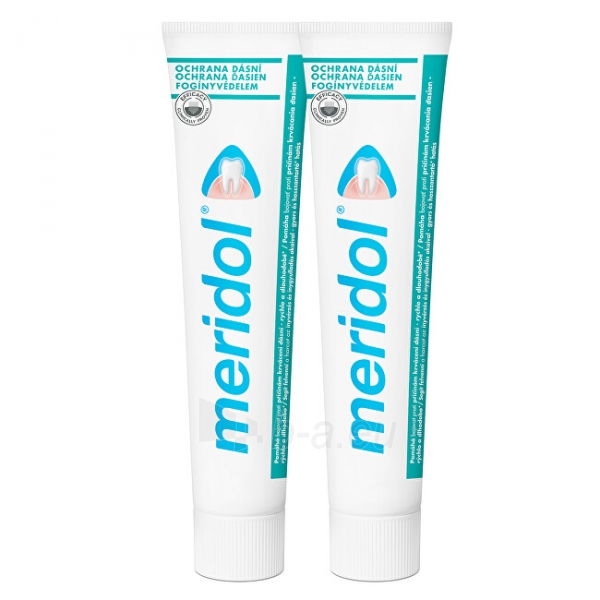 Dantų pasta Meridol Toothpaste against duodenal gum inflammation 2 x 75 ml paveikslėlis 2 iš 7