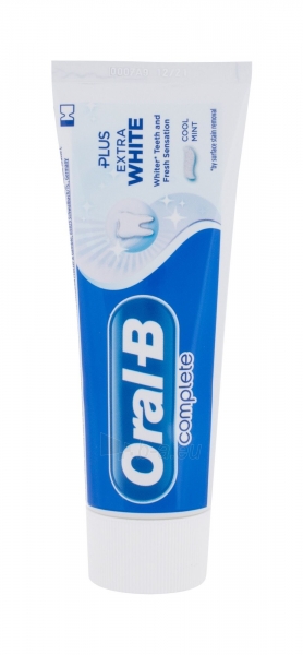 Dantų pasta Oral-B Complete Plus Mouth Wash 75ml Mint paveikslėlis 1 iš 1