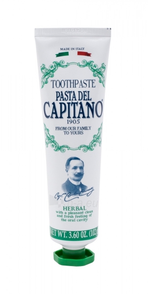 Dantų pasta Pasta Del Capitano Natural Herbs Toothpaste 75ml paveikslėlis 1 iš 1