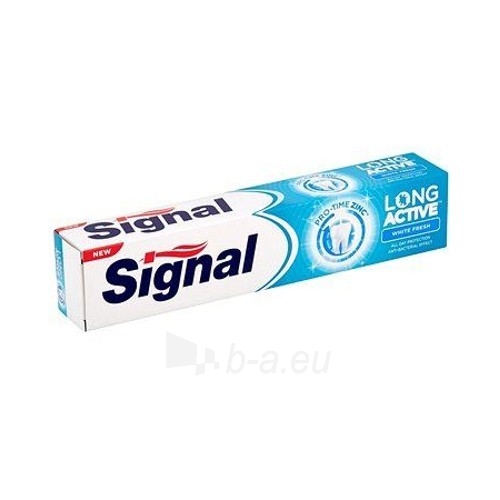 Dantų pasta Signal Whitening toothpaste for fresh breath (Long Active White Fresh) 75 ml paveikslėlis 1 iš 1