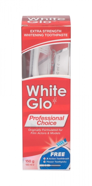 Dantų pasta White Glo Professional Choice Toothpaste 100ml paveikslėlis 1 iš 1