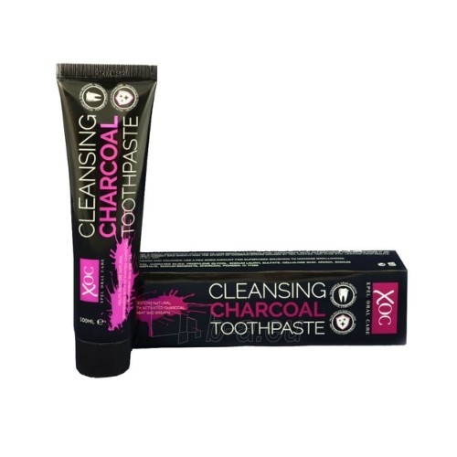 Dantų pasta XPel Charcoal toothpaste ( Cleansing Toothpaste) 100 ml paveikslėlis 1 iš 1