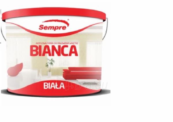 Dažai Bianca akriliniai 5 L balti vidaus paveikslėlis 1 iš 1