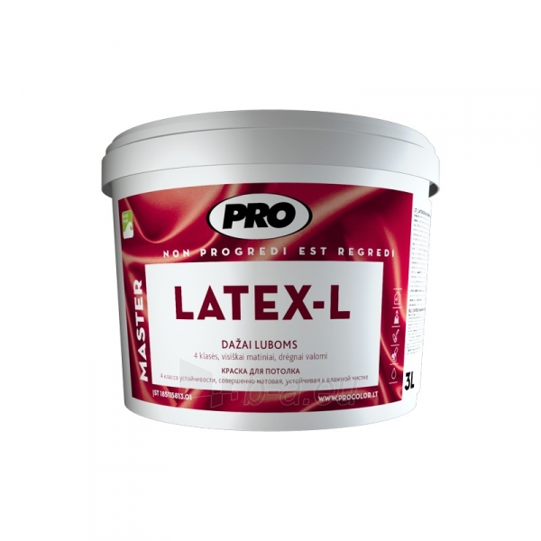 Paint LATEX-L lubų dažymui 5l paveikslėlis 1 iš 1