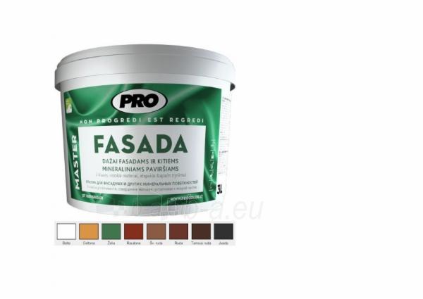 Paint PRO FASADA 5 L įvairių spavų mineraliniams fasadams paveikslėlis 1 iš 2