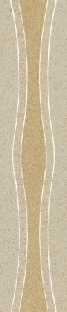 Dekoratyvinė 9.8*44.8 ARKESIA BEIGE B, akmens masės juostelė paveikslėlis 1 iš 1