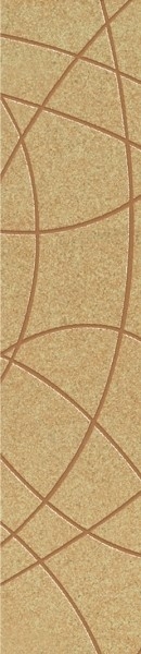 Dekoratyvinė 9.8*44.8 ARKESIA BROWN, akmens masės juostelė paveikslėlis 1 iš 1