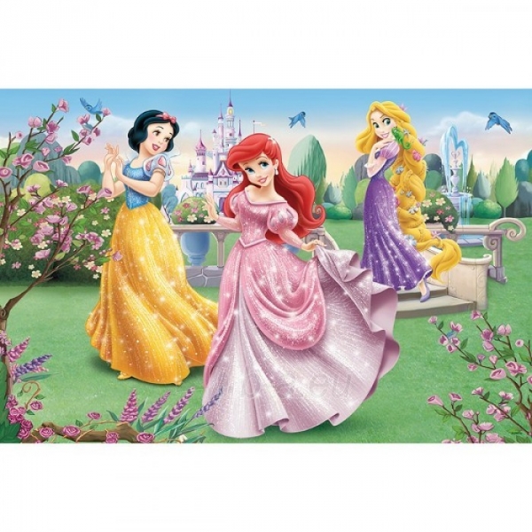 Dėlionė Princesės prie fontano Trefl Puzzle 14135 - 24 dalys paveikslėlis 2 iš 2