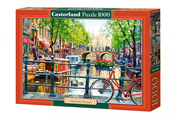 Dėlionė Castorland Amsterdam Landscape, 1000 dalių paveikslėlis 1 iš 1