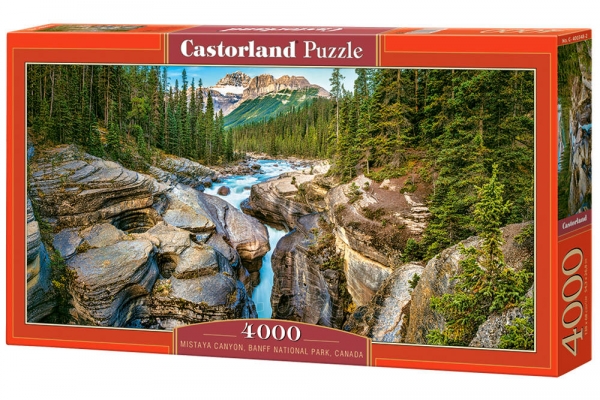 Dėlionė Castorland Mistaya Canyon, Banff N.P. Canada, 4000 dalių paveikslėlis 1 iš 1