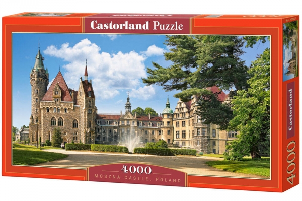 Dėlionė Castorland Moszna Castle, Poland, 4000 dalių paveikslėlis 1 iš 1
