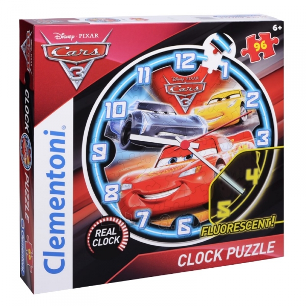Dėlionė Clock Puzzle - Cars 3 paveikslėlis 1 iš 1