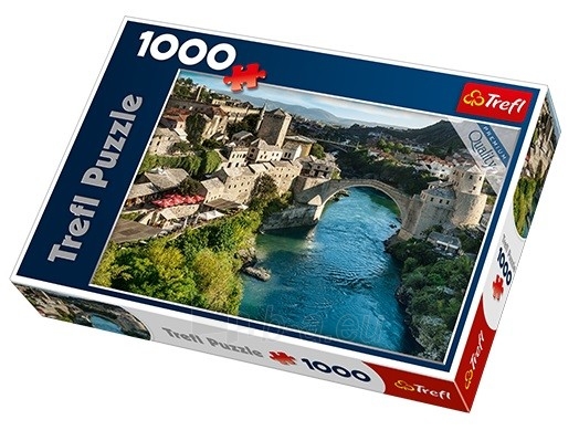 Dėlionė Trefl Puzzle Mostar , Bosnia and Herzegovina 1000 элементов 10383 paveikslėlis 1 iš 2