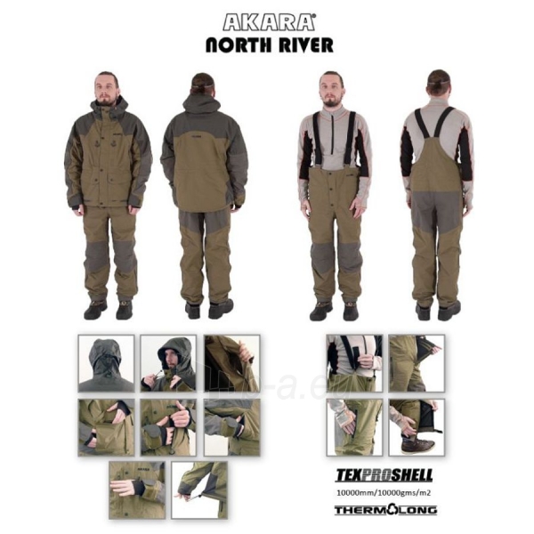 Demisezonininis kostiumas AKARA NORTH RIVER paveikslėlis 1 iš 1