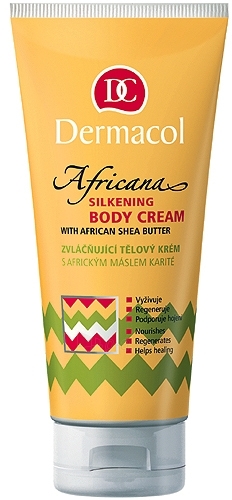 Dermacol Africana Silkening Body Cream Cosmetic 200ml paveikslėlis 1 iš 1