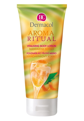 Dermacol Aroma Ritual Body Lotion Mandarin Sorbet Cosmetic 200ml paveikslėlis 1 iš 1