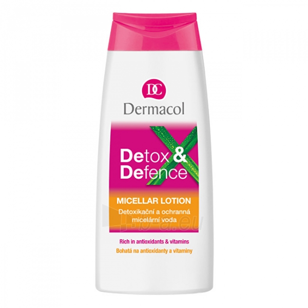 Dermacol Detox&Defence Micellar Lotion Cosmetic 200ml paveikslėlis 1 iš 1