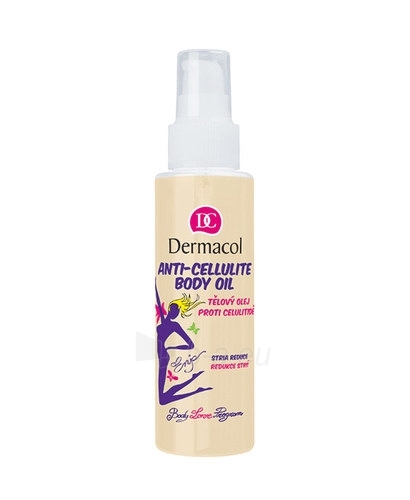 Dermacol Enja Massage Anti-Cellulite Body Oil Cosmetic 100ml paveikslėlis 1 iš 1