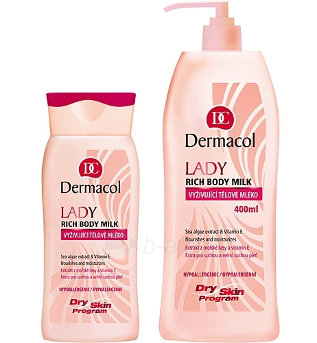 Dermacol Lady Rich Body Milk Cosmetic 200ml paveikslėlis 1 iš 1