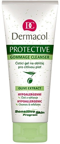 Dermacol Protective Gommage Cleanser Cosmetic 100ml paveikslėlis 1 iš 1