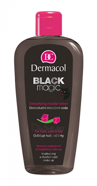 Detoksikuojantis micelinis losjonas Dermacol Detox Black Magic 200 ml paveikslėlis 1 iš 1