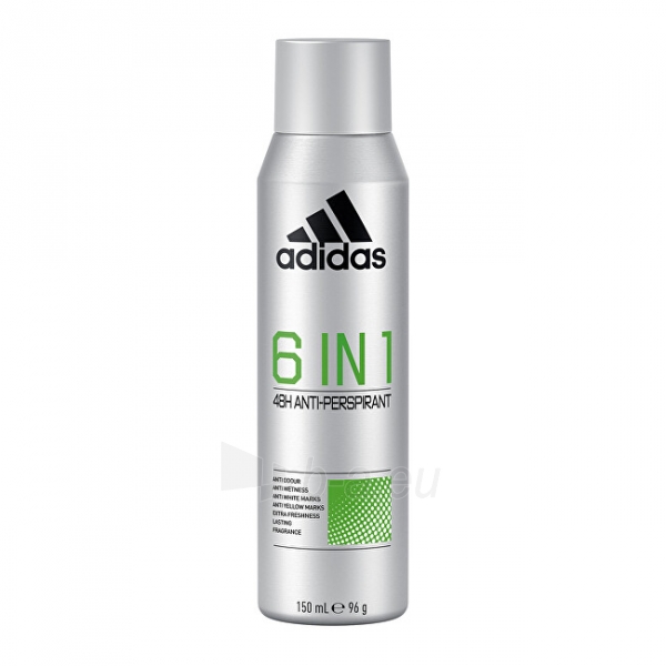 Dezodorantas Adidas 6 in 1 Man - deodorant ve spreji - 150 ml paveikslėlis 1 iš 1