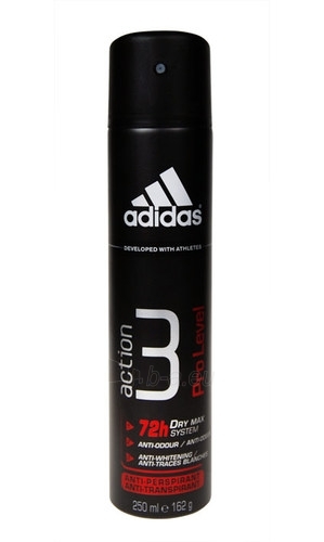 Deodorant Adidas Action 3 Pro Level Deodorant 250ml paveikslėlis 1 iš 1