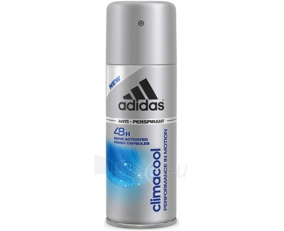 Dezodorantas Adidas Antiperspirant spray for men ClimaCool Performance in Motion 48h 150 ml paveikslėlis 1 iš 1