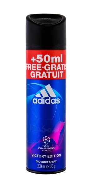 Dezodorantas Adidas UEFA Champions League Victory Edition Deodorant 200ml paveikslėlis 1 iš 1