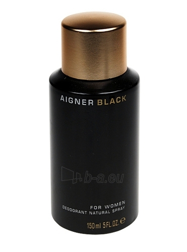 Deodorant Aigner Black Deodorant 150ml paveikslėlis 1 iš 1