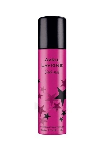 Dezodorantas Avril Lavigne Black Star Deodorant 150ml paveikslėlis 1 iš 1