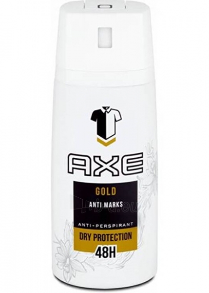 Dezodorantas Axe Antiperspirant spray Gold 150 ml paveikslėlis 2 iš 2