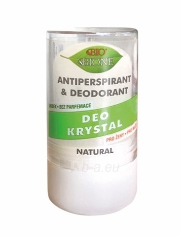 Dezodorantas Bione Cosmetics Deo crystal antiperspirant unisex 120 g paveikslėlis 1 iš 1