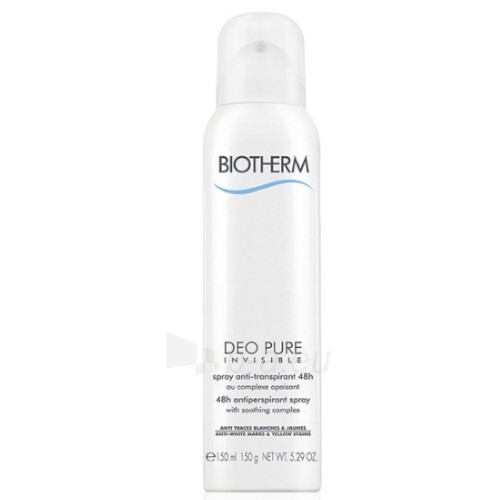 Dezodorantas Biotherm Deo Pure Invisible Deodorant (48H Antiperspirant Spray) 150 ml paveikslėlis 1 iš 1