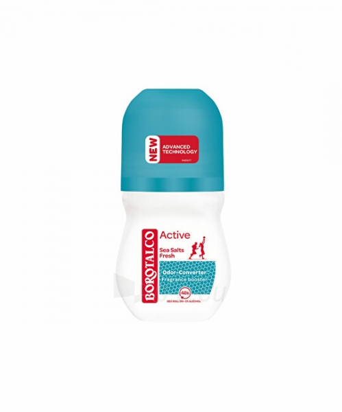 Dezodorantas Borotalco Ball deodorant sea salt Active (Sea Salt Fresh ) 50 ml paveikslėlis 1 iš 1
