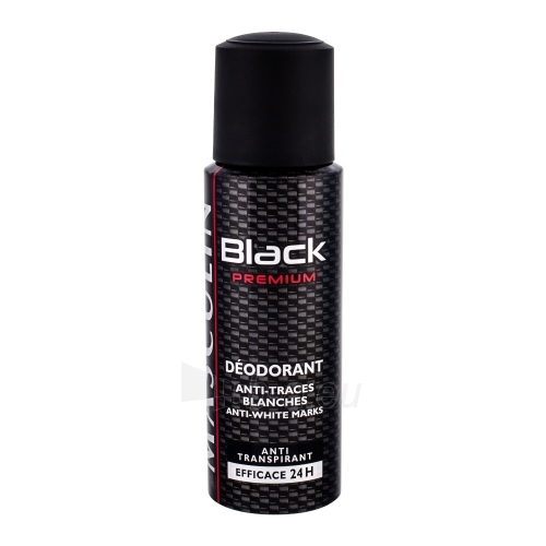 Dezodorantas BOURJOIS Paris Masculin Black Premium Deodorant 200ml paveikslėlis 1 iš 1